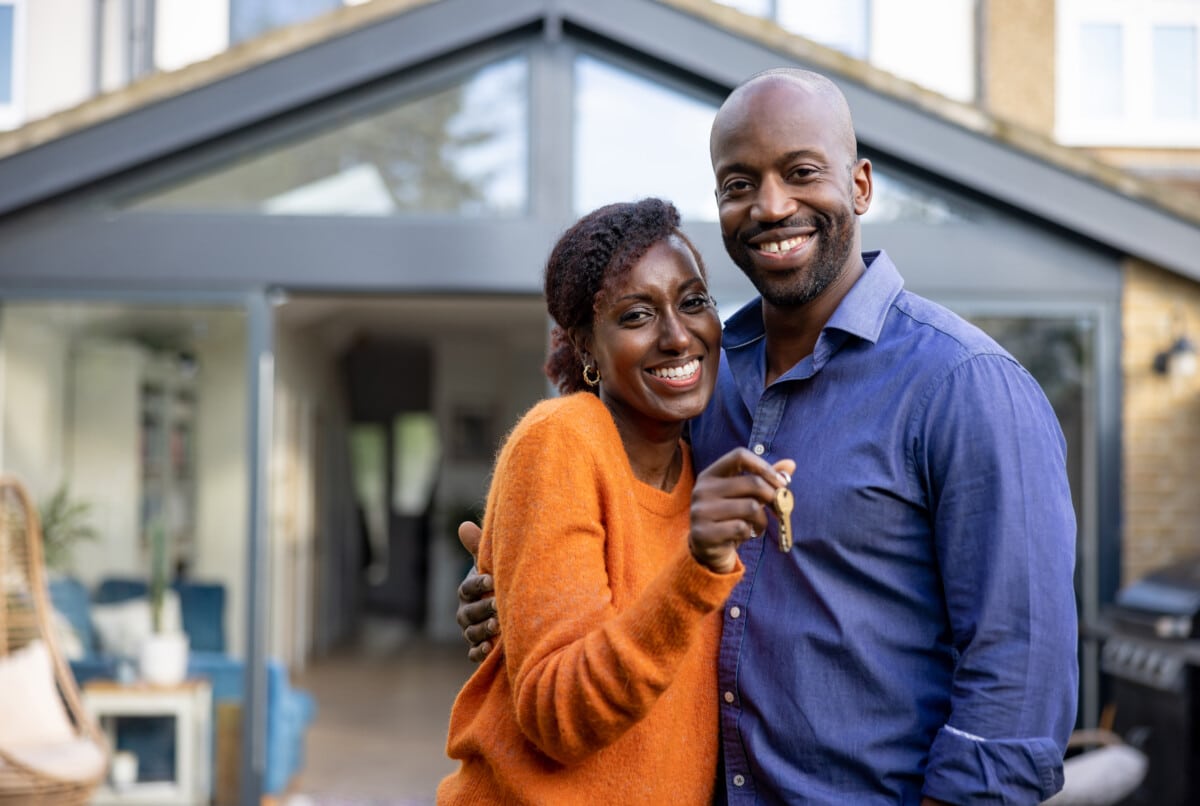 Couple just buying a house