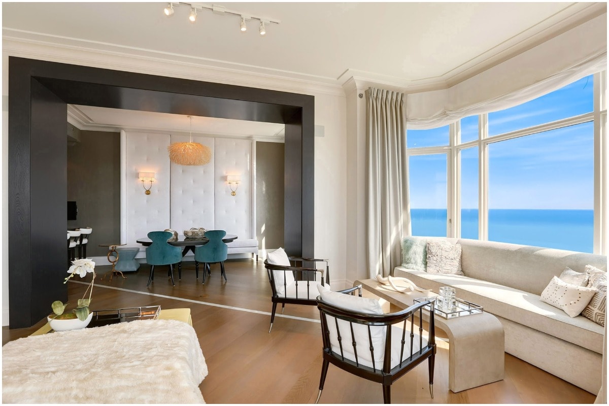 ocean videos luxurious condo dining room