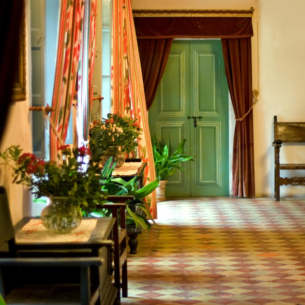 getty - maximalist design hallway