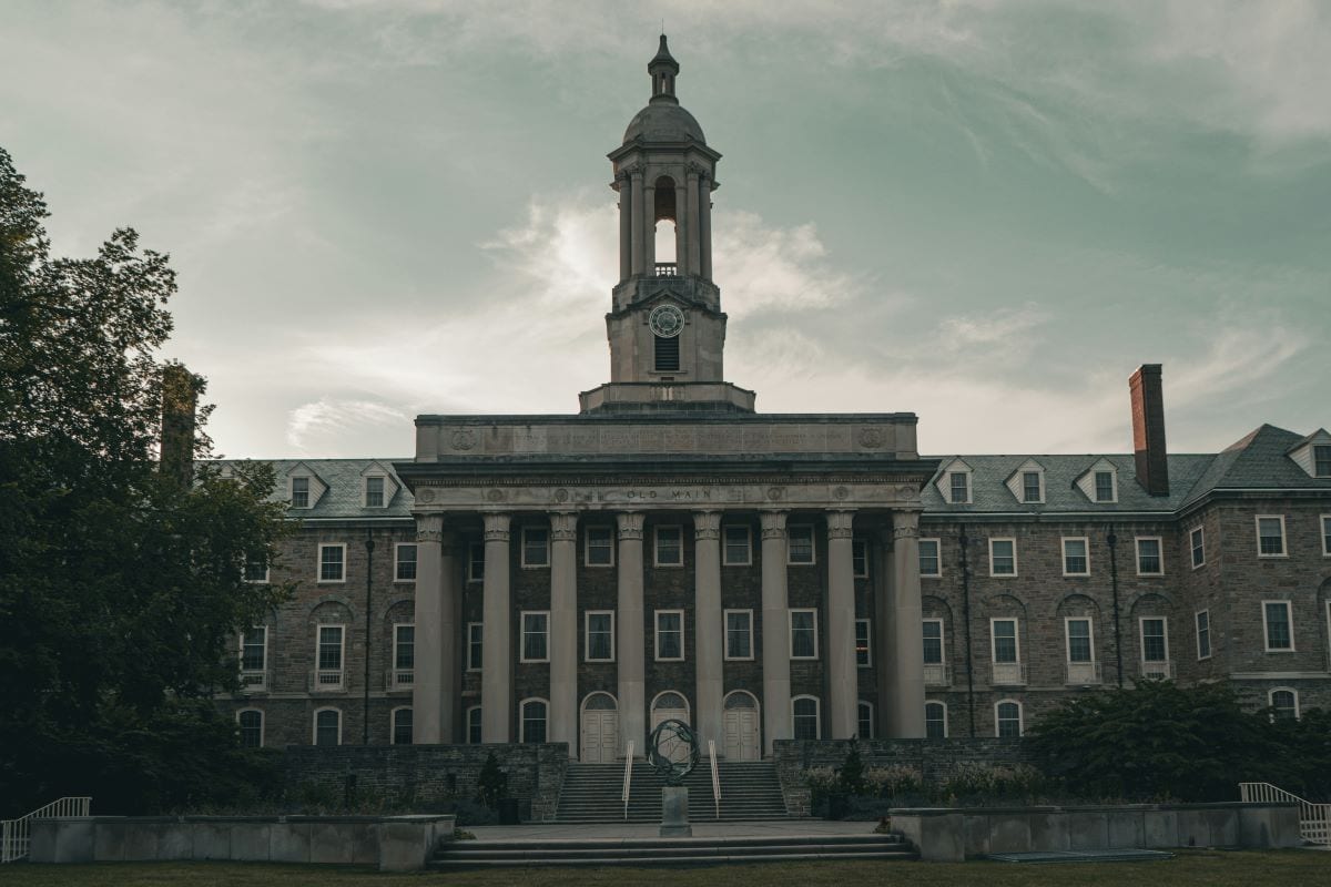 old main building at penn state