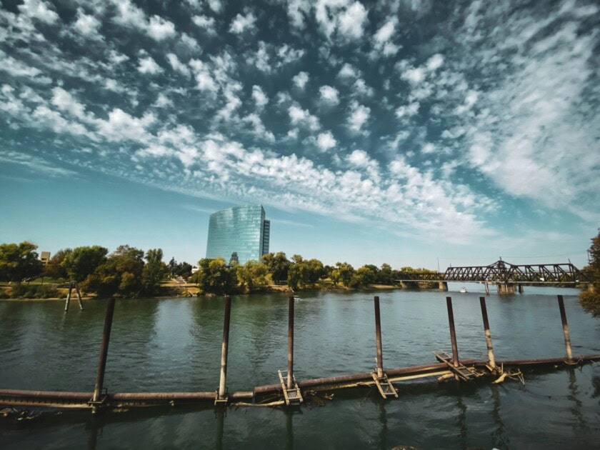 American River in Sacramento, CA