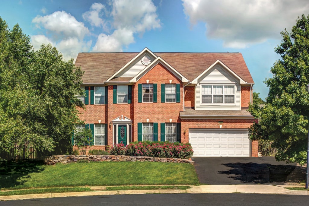 two story brick home for sale