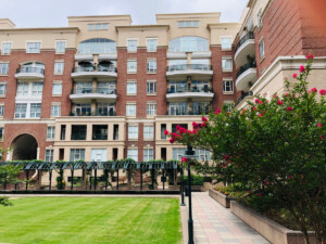 brick mid-rise condos in the elizabeth neighborhood - charlotte, nc