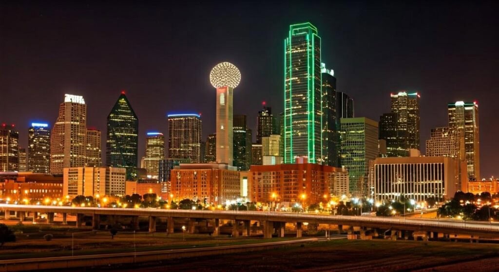 skyline of dallas texas